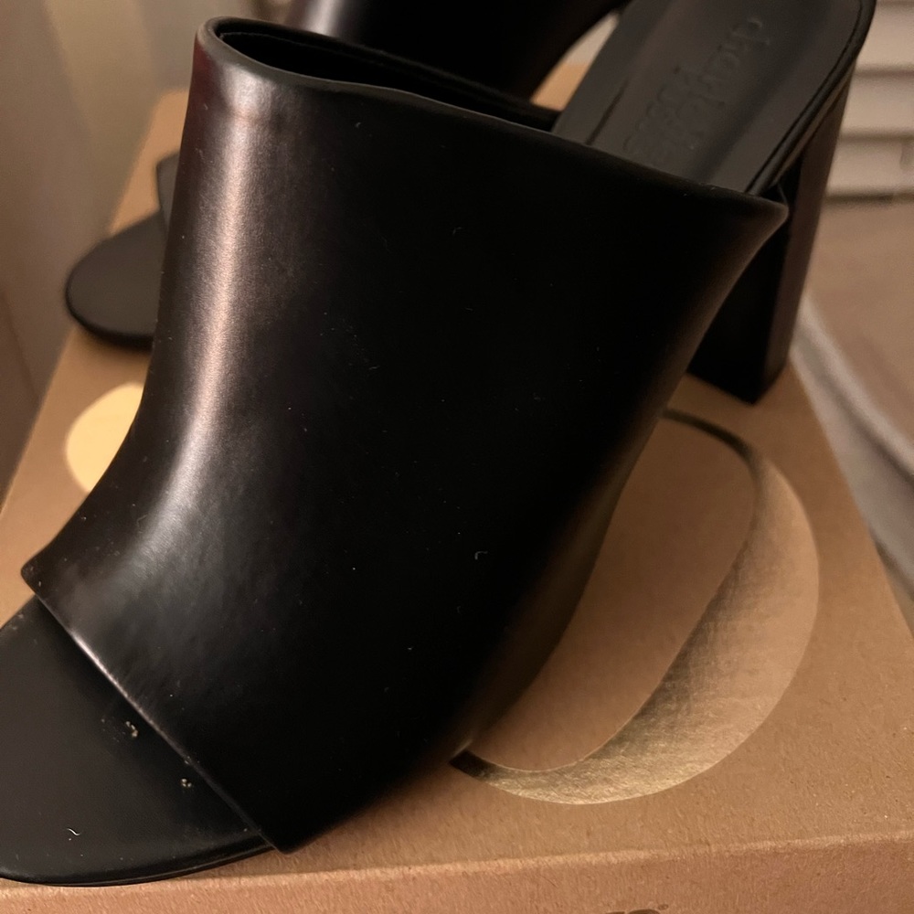 Black womens mules